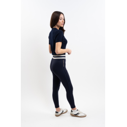 Legging Volta Harcour Marinho / linho Azul-marinho