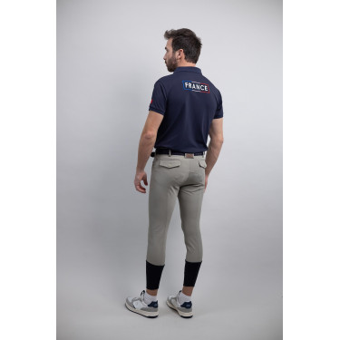 Calça de equitação Costas Harcour masculino Bege