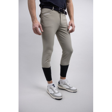 Calça de equitação Costas Harcour masculino Bege