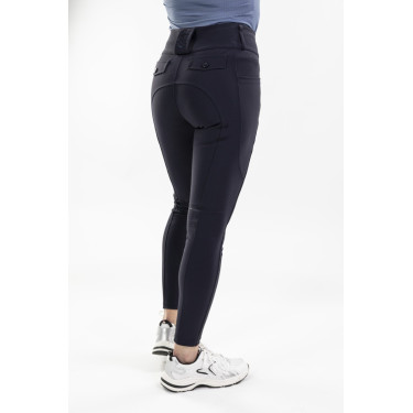 Calça de equitação Luce Harcour Marinho Azul-marinho