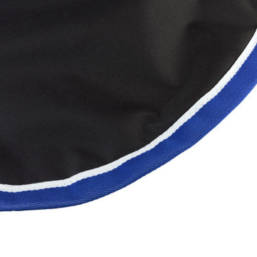 Cobre-rins Enduran Finn-Tack Pro forro de lã Preto / azul