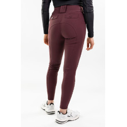 Calça de equitação Luce Harcour Beringela Bord&amp;amp;amp;amp;amp;ocirc;