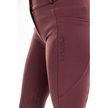 Calça de equitação Luce Harcour Beringela Bord&amp;amp;amp;amp;amp;ocirc;