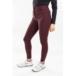 Calça de equitação Luce Harcour Beringela Bord&amp;amp;amp;amp;amp;ocirc;