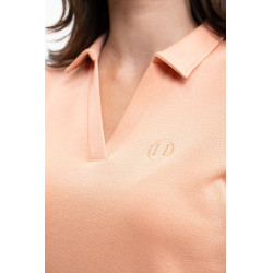 Vestido Davina Harcour Damásco Laranja