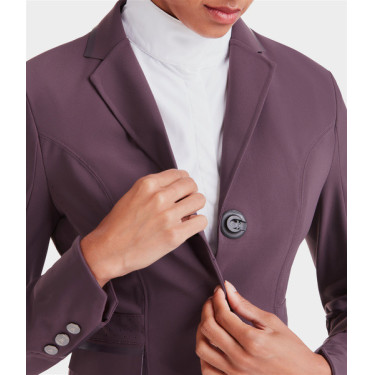 Casaco de competição Aeromade Horse Pilot feminino Logotipo de degustação de vinhos degustação de vinhos Violeta Casaco de competição Aeromade Horse Pilot feminino Logotipo de degustação de vinhos degustação de vinhos Violeta