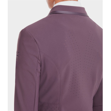 Casaco de competição Aeromade Horse Pilot feminino Logotipo de degustação de vinhos degustação de vinhos Violeta Casaco de competição Aeromade Horse Pilot feminino Logotipo de degustação de vinhos degustação de vinhos Violeta