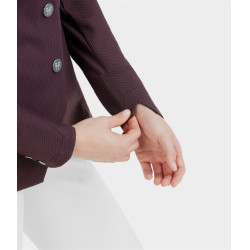 Casaco de competição Aeromesh Horse Pilot feminino Degustação de vinhos Violeta