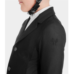 Casaco de competição Aeromesh Horse Pilot menino Preto Casaco de competição Aeromesh Horse Pilot menino Preto