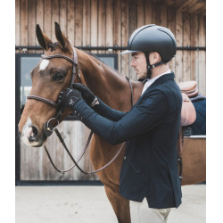 Casaco de competição Aeromesh Horse Pilot masculino Preto