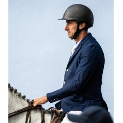 Casaco de competição Aeromesh Horse Pilot masculino Marinho Azul-marinho