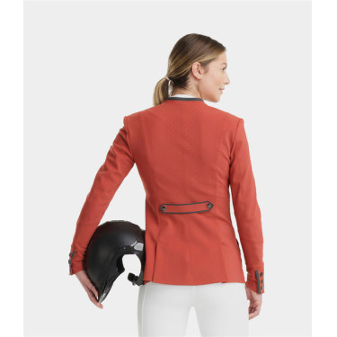 Casaco de competição Aerotech Horse Pilot feminino Terracota Laranja Casaco de competição Aerotech Horse Pilot feminino Terracota Laranja