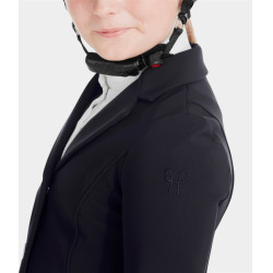 Casaco de competição Aerotech Horse Pilot menina Noite escura Preto