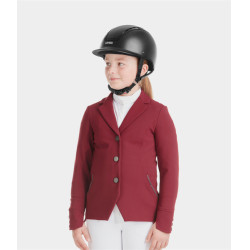 Casaco de competição Aerotech Horse Pilot menina Vermelho escuro
