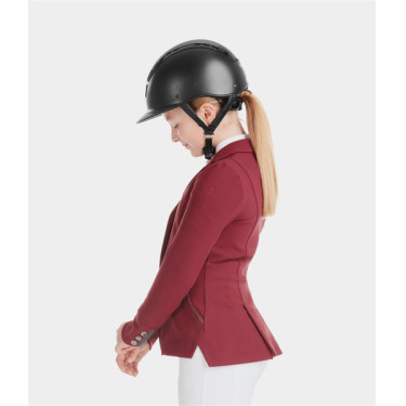 Casaco de competição Aerotech Horse Pilot menina Vermelho escuro