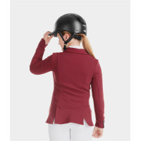Casaco de competição Aerotech Horse Pilot menina Vermelho escuro