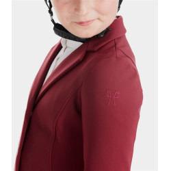 Casaco de competição Aerotech Horse Pilot menina Vermelho escuro