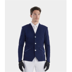 Casaco de competição Aerotech Horse Pilot masculino Marinho Azul-marinho