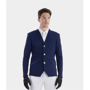 Casaco de competição Aerotech Horse Pilot masculino Marinho Azul-marinho