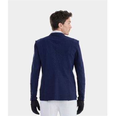 Casaco de competição Aerotech Horse Pilot masculino Marinho Azul-marinho