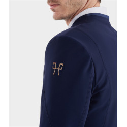 Casaco de competição Aerotech Horse Pilot masculino Marinho Azul-marinho