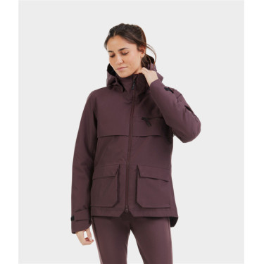 Casaco Essential Horse Pilot feminino Degustação de vinhos Violeta Casaco Essential Horse Pilot feminino Degustação de vinhos Violeta