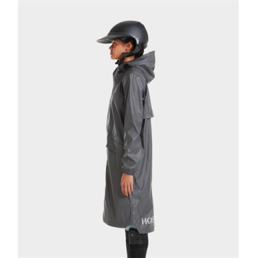 Casaco impermeável longo Raintech Horse Pilot feminino Casaco impermeável longo Raintech Horse Pilot feminino