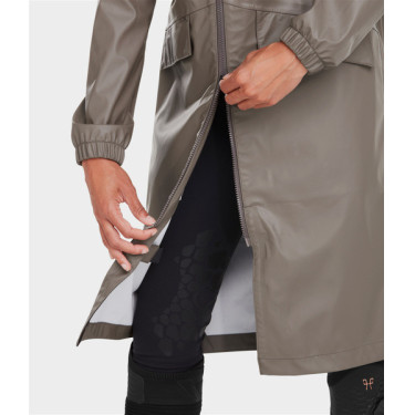 Casaco impermeável longo Raintech Horse Pilot feminino Casaco impermeável longo Raintech Horse Pilot feminino