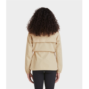 Casaco impermeável Raintech Horse Pilot feminino Latté Castanho