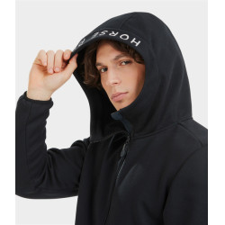 Casaco polar Pampa Horse Pilot masculino Azul grafite