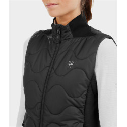Colete feminino sem mangas Horse Pilot Preto