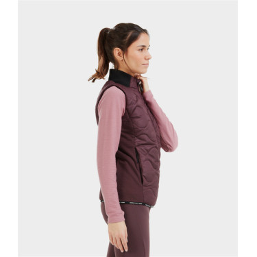 Colete feminino sem mangas Horse Pilot Degustação de vinhos Violeta