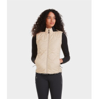 Colete feminino sem mangas Horse Pilot Latté Castanho