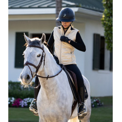 Colete feminino sem mangas Horse Pilot Latté Castanho Colete feminino sem mangas Horse Pilot Latté Castanho