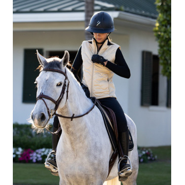 Colete feminino sem mangas Horse Pilot Latté Castanho Colete feminino sem mangas Horse Pilot Latté Castanho