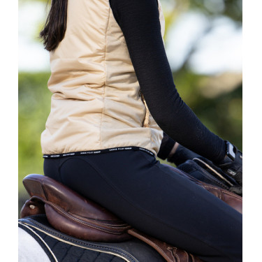 Colete feminino sem mangas Horse Pilot Latté Castanho Colete feminino sem mangas Horse Pilot Latté Castanho