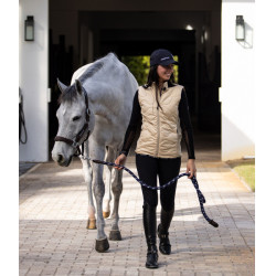 Colete feminino sem mangas Horse Pilot Latté Castanho Colete feminino sem mangas Horse Pilot Latté Castanho