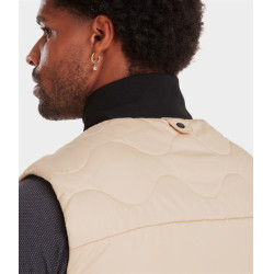 Coletes sem mangas Horse Pilot homem Latté Castanho