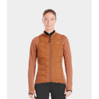Casaco Storm Horse Pilot feminino Marrom dourado Castanho