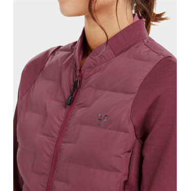 Casaco Storm Horse Pilot feminino Rosa escuro