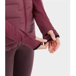 Casaco Storm Horse Pilot feminino Rosa escuro