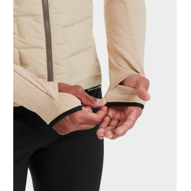 Casaco Storm Horse Pilot masculino Latté Castanho