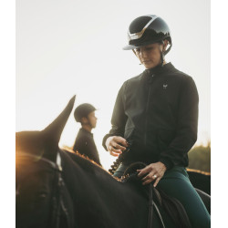 Casaco Teddy Horse Pilot feminino Preto