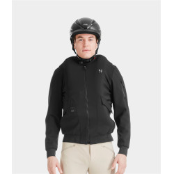 Casaco Teddy Horse Pilot masculino Preto