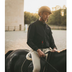 Casaco Teddy Horse Pilot masculino Preto