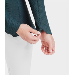 Casaco de competição Aeromesh feminino Horse Pilot Verde escuro