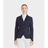 Casaco de competição Aeromesh feminino Horse Pilot Noite escura Preto