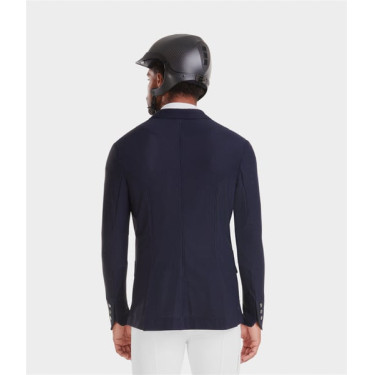 Casaco de competição Aeromesh masculino Horse Pilot Noite escura Preto
