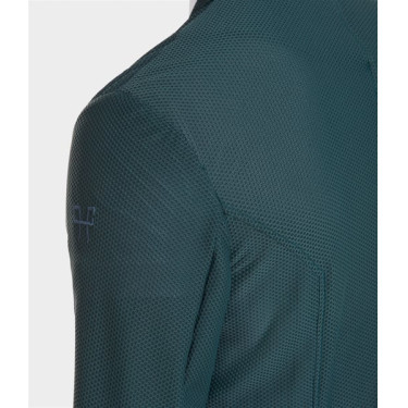 Casaco de competição Aeromesh masculino Horse Pilot Verde escuro