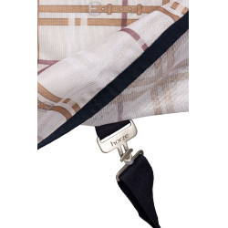 Capa anti-moscas Horze Defender Estampa xadrez Multicolor Capa anti-moscas Horze Defender Estampa xadrez Multicolor